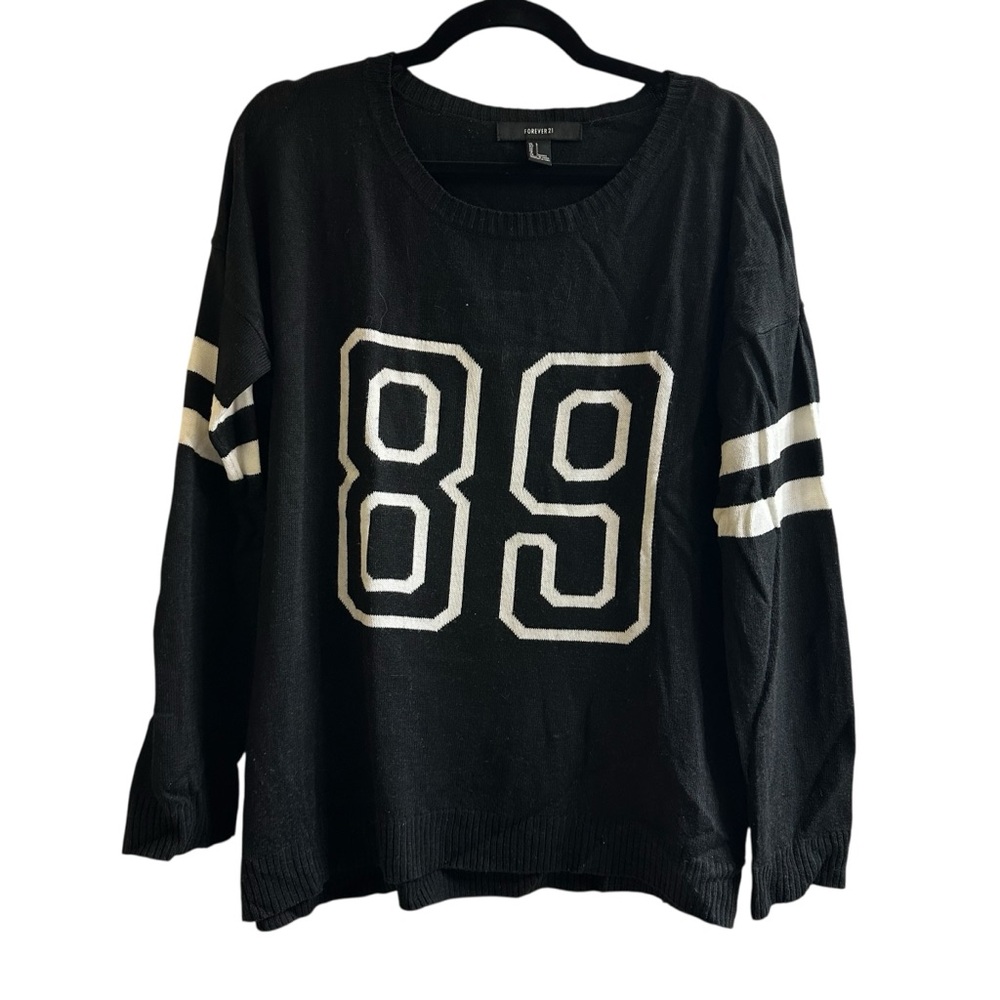 Forever 21 Black Knit Sweater